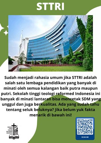 Sekolah Tinggi Teologi Reformed Indonesia (STTRI) Ini Universitas