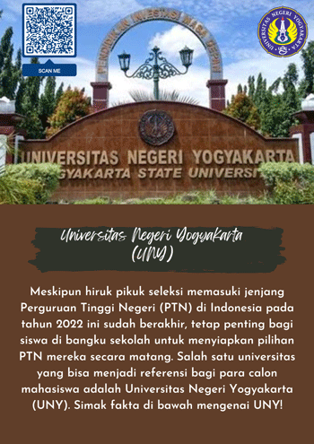 Universitas Negeri Yogyakarta (UNY) Ini Universitas