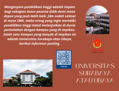 Universitas Surabaya Atau Ubaya Ini Universitas