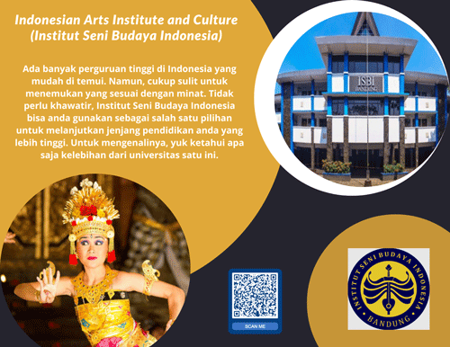 Indonesian Arts Institute and Culture (Institut Seni Budaya Indonesia) Ini Universitas