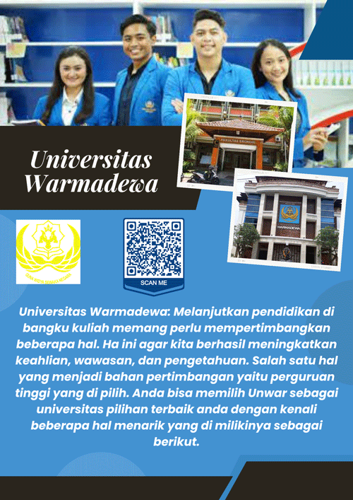 Universitas Warmadewa Ini Universitas